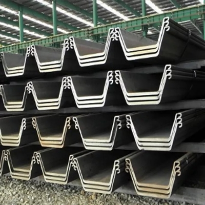 2 - 12mm Thickness Hot Rolled Steel Sheet Pile U Shape