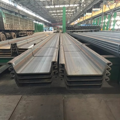 9m 12m U Type Hot Rolled Steel Sheet Pile JIS A 5528