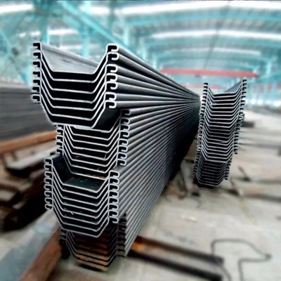 9m 12m U Type Hot Rolled Steel Sheet Pile JIS A 5528