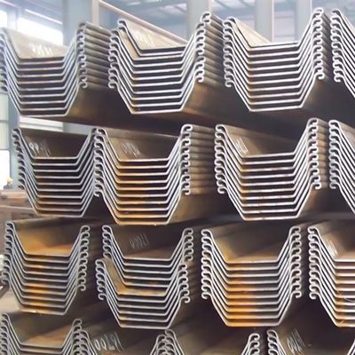 9m 12m U Type Hot Rolled Steel Sheet Pile JIS A 5528
