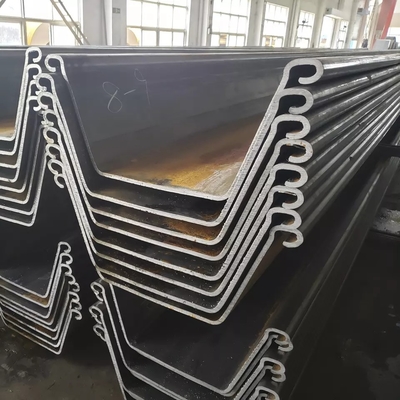 Hot Rolled Larssen Sheet Pile U Type Q235 / Q235B / Q345