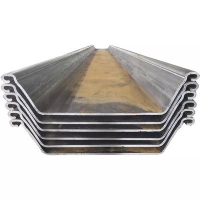 9m 12m U Type Hot Rolled Steel Sheet Pile JIS A 5528
