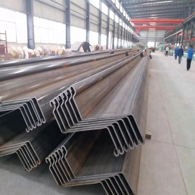 Q235 Q345 Z Type Steel Sheet Pile Hot Rolled 6 - 25mm Thickness