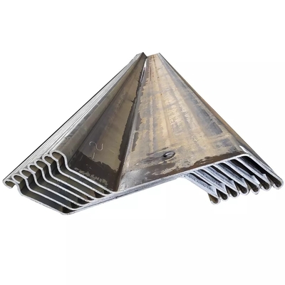 Q235 Q345 Z Type Steel Sheet Pile Hot Rolled 6 - 25mm Thickness
