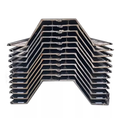 Hot Rollled Shape Carbon Steel Sheet Piling For Construction Used