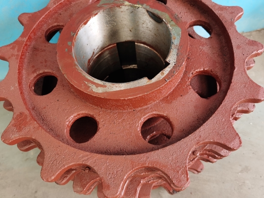 Casting Iron Chain Grate Sprocket Wheel Flameproof Erosion Resistance