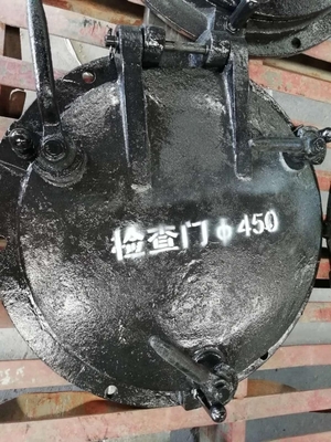 Steam Explosion Door Boiler Furnace Door For MSW Gasification Power Plant