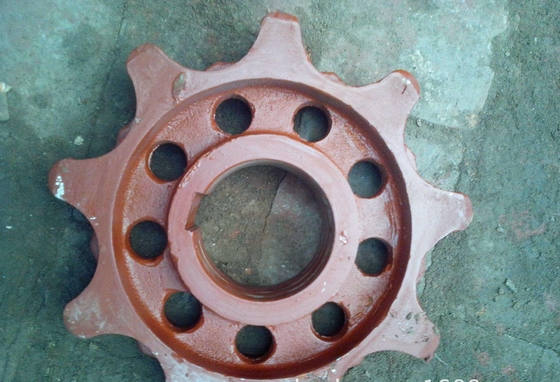 Rustproof Custom Roller Chain Sprocket Wheel Anti Erosion