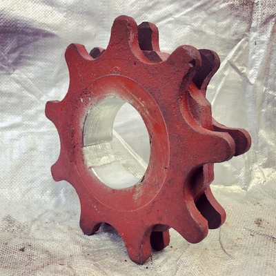 Coal Fired Steam Cast Iron Boiler Sprocket Anti Corrosion