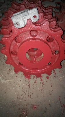 Casting Iron Chain Grate Sprocket Wheel Flameproof Erosion Resistance