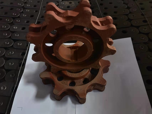 Industrial Chain Boiler Sprocket Wheel Heat Treatment Anti Wear Anti Scratch