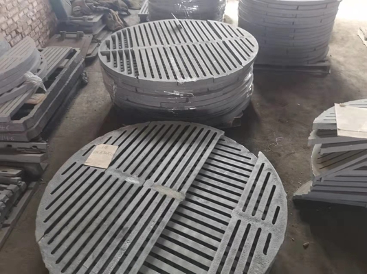 Industrial Coal Boiler Grate Bar Round Rectangle 1kg Customizable