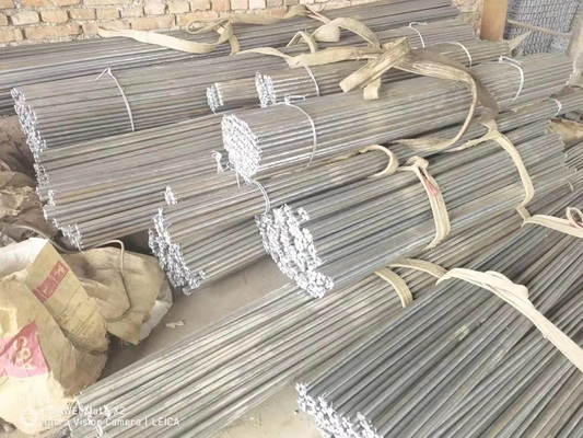 High Strength HDG Galvanised Coal Boiler Parts Round Grate Pin Bars Rustproof