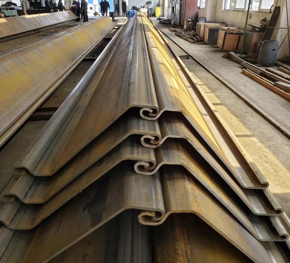 Z Type Hot Rolled Cold Rolled Steel Sheet Pile JIS Standard