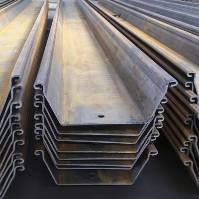 U Shape Steel Sheet Pile For Construction SY390 Q345B