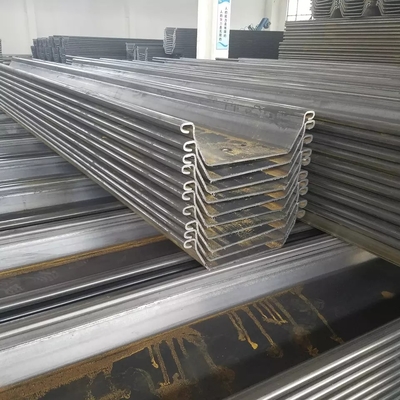 U Shape Steel Sheet Pile For Construction SY390 Q345B